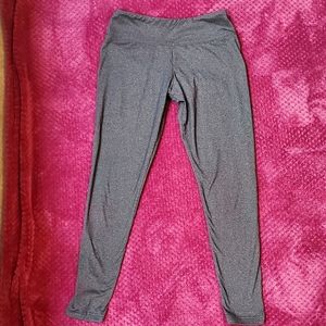 Workout leggings mid rise charcoal heather